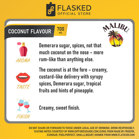 Malibu Caribbean Rum 700mL