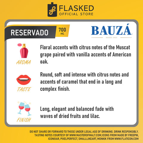 Bauza Reservado Pisco 700mL