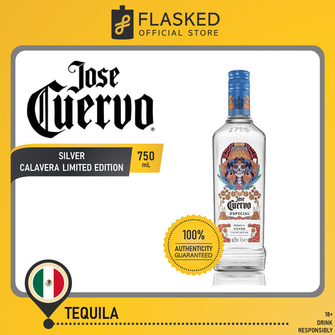 Jose Cuervo Silver 750mL Calavera Limited Edition