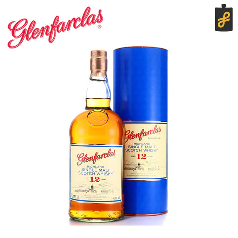 Glenfarclas 12 Year Old Highland Single Malt Scotch Whisky 1L