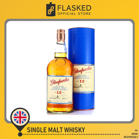 Glenfarclas 12 Year Old Highland Single Malt Scotch Whisky 1L