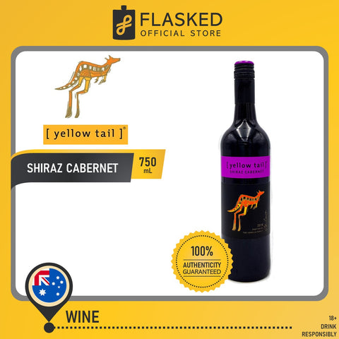 Yellow Tail Shiraz Cabernet Red Wine 750mL