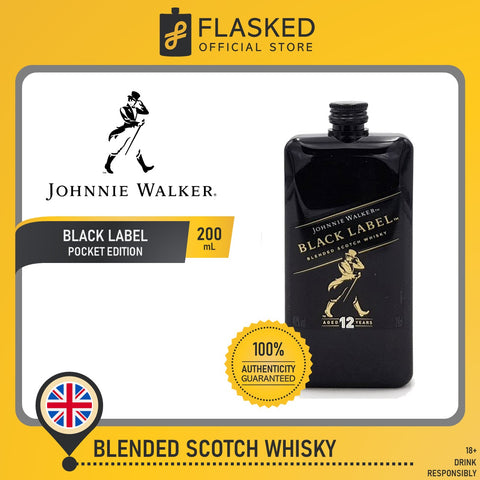 Johnnie Walker Black Label Pocket 200mL