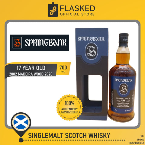 Springbank 2002 17 Year Old Madeira Wood 2020 700mL