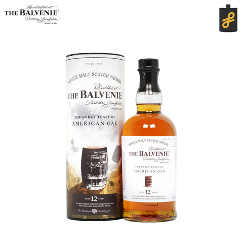 Balvenie 12 Year Old The Sweet Toast of American Oak Single Malt Scotch Whisky 700mL