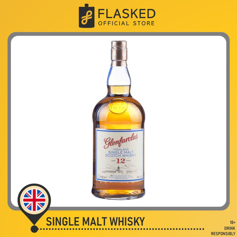 Glenfarclas 12 Year Old Highland Single Malt Scotch Whisky 1L