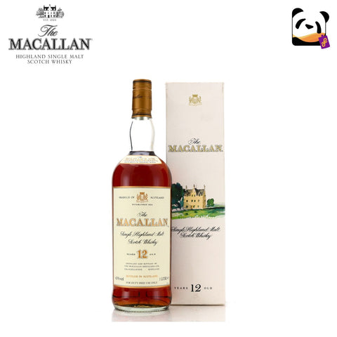 The Macallan 12 Year Old 1990s 1L