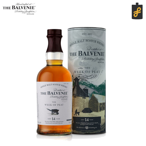 Balvenie 14 Year Old The Week of Peat Single Malt Scotch Whisky 700mL