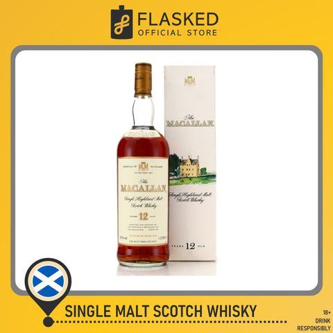 The Macallan 12 Year Old 1990s 1L