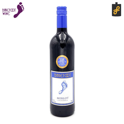 Barefoot Merlot Red Wine 750mL