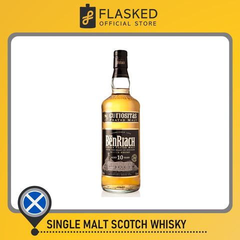 Benriach 10 Year Old Curiositas Single Malt Whisky 700mL