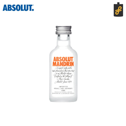 Absolut Mandarin Vodka Mini 50mL