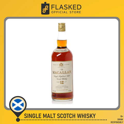 The Macallan 12 Year Old 1990s 1L