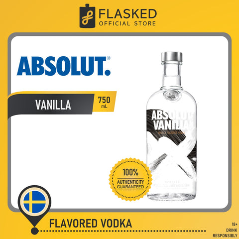 Absolut Vanilla Vodka 750mL