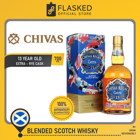 Chivas Regal Extra 13 Year Old Rye Blended Scotch Whisky 700mL