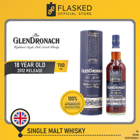 Glendronach 18 Year Old Allardice 2012 Release 700mL