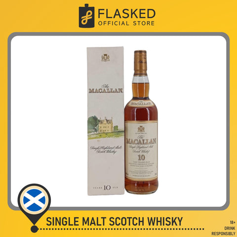 The Macallan 10 Year Old Old Style 1980 700mL