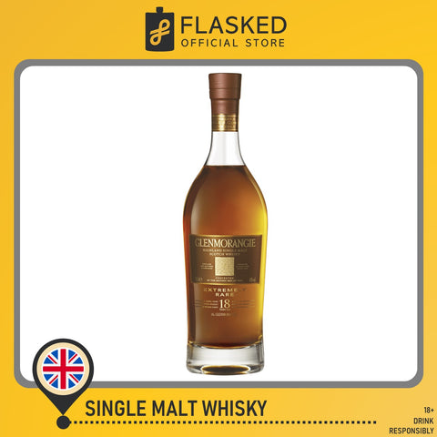 Glenmorangie 18 Year Old Highland Single Malt Scotch Whisky 700mL