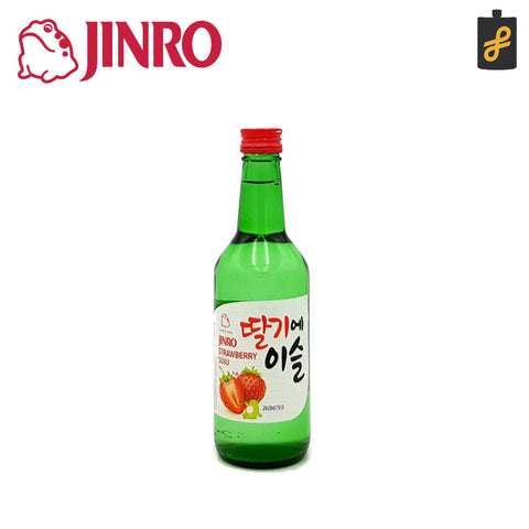 Jinro Chamisul Soju Strawberry 360mL 2 Set