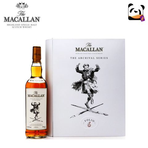 The Macallan Folio 6 - The Archival Series Single Malt Scotch Whisky 700mL