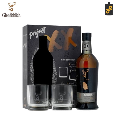 Glenfiddich Project XX Experimental Series Single Malt Scotch Whisky 700mL with Free Glass