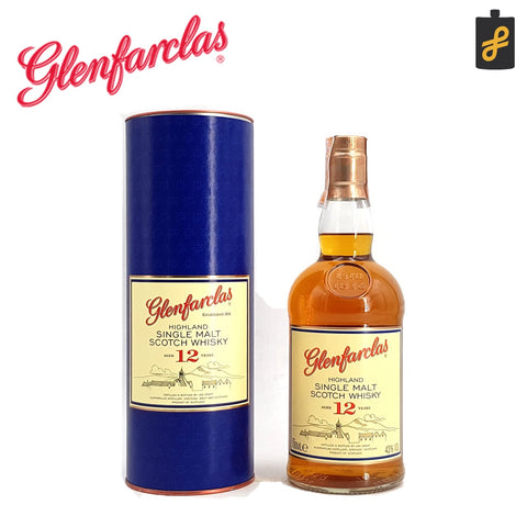 Glenfarclas 12 Year Old Highland Single Malt Scotch Whisky 700mL