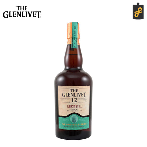 Glenlivet 12 Year Old Illicit Still Single Malt Whisky 700mL