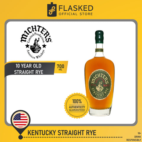 Michter's 10 Year Old Kentucky Straight Rye American Whiskey 700ml