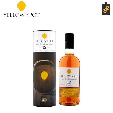 Spot Yellow 12 Year Old Single Pot Still Irish Whiskey 700mL