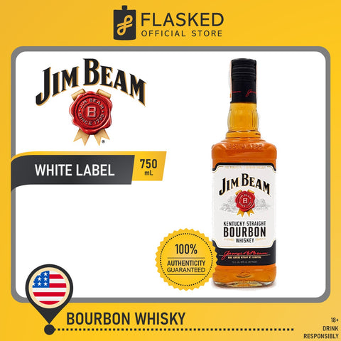 Jim Beam White Bourbon 750mL