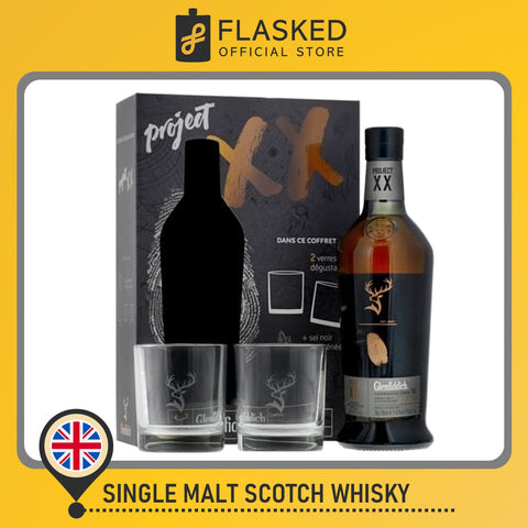Glenfiddich Project XX Experimental Series Single Malt Scotch Whisky 700mL with Free Glass