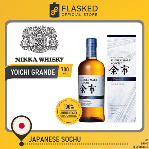 Nikka Yoichi Grande Single Malt Japanese Whisky 700mL
