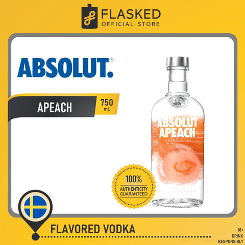 Absolut Apeach Vodka 750mL