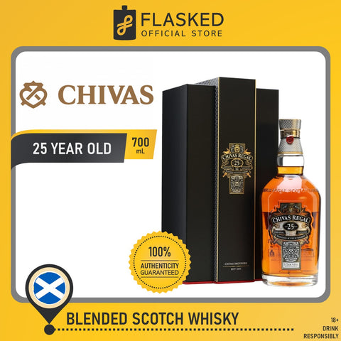 Chivas Regal Blended Scotch Whisky 25 Year Old 700mL