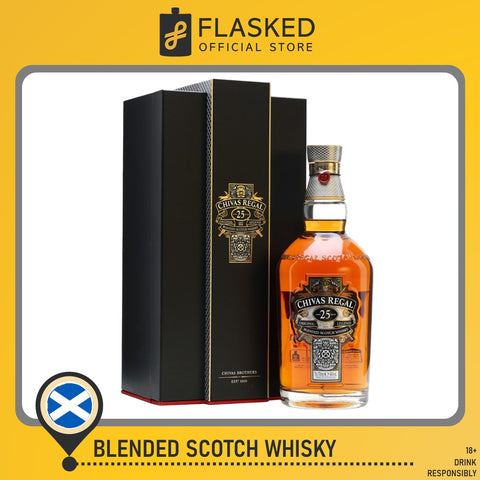 Chivas Regal Blended Scotch Whisky 25 Year Old 700mL The Grand Lodge of Free and Accepted Masons of the Philippines