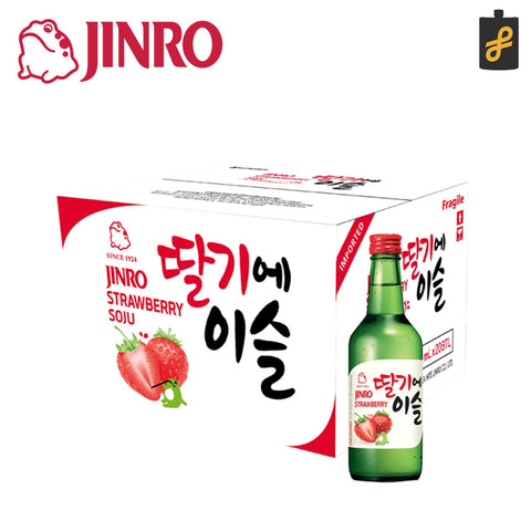 Jinro Chamisul Soju Strawberry 1 Case 360mL
