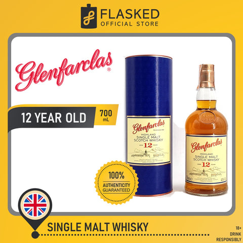 Glenfarclas 12 Year Old Highland Single Malt Scotch Whisky 700mL