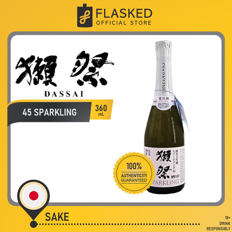 Dassai 45 Junmai Daiginjo Sparkling Sake 360mL