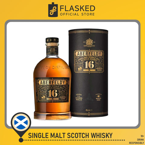 Aberfeldy 16 Year Old Highland Single Malt Scotch Whisky 700mL