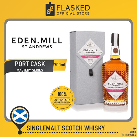 Eden Mill St. Andrews Cask Mastery Series: Port Cask Single Malt Whisky 700mL