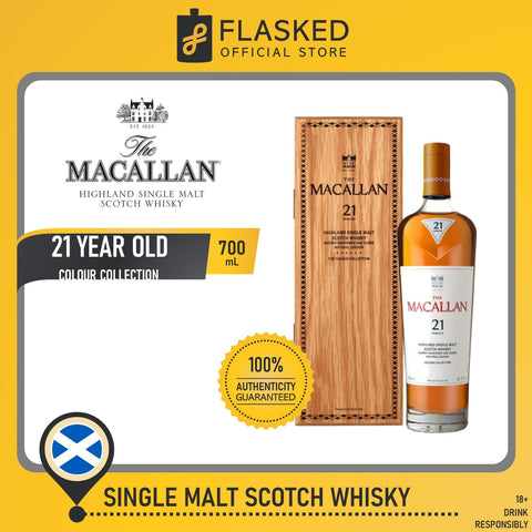 The Macallan Colour Collection 21 Year Old Single Malt Scotch Whisky 700mL