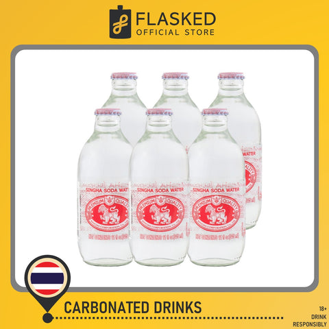 Singha Soda Water 325mL 6 Pack