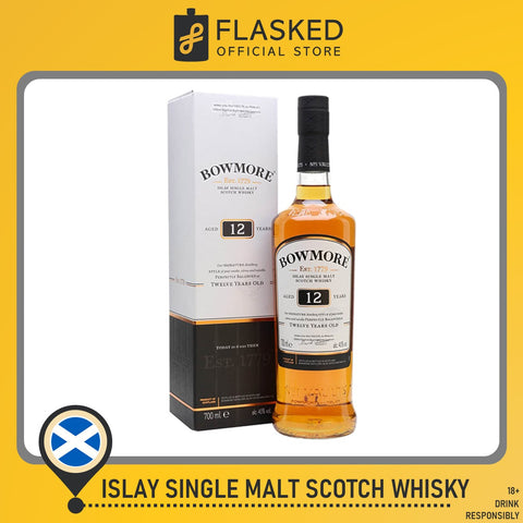 Bowmore 12 Year Old Single Malt Scotch Whisky 700mL