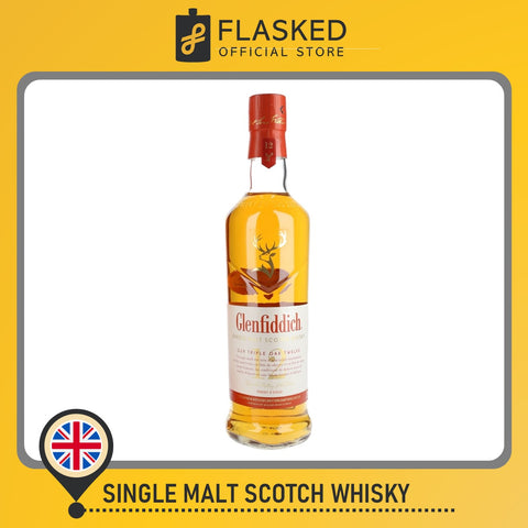 Glenfiddich 12 Year Old Single Malt Scotch Whisky 750ml