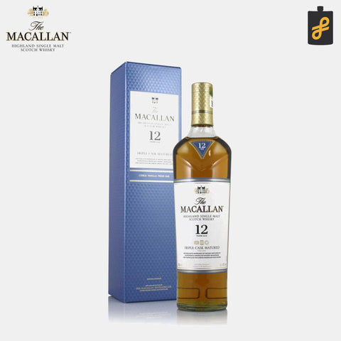 The Macallan Triple Cask Fine Oak 12 Year Old 700mL Single Malt Scotch Whisky