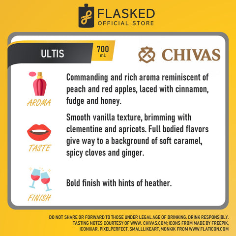 Chivas Regal Ultis Blended Scotch Whisky 700mL