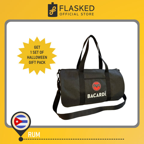 Bacardi Halloween Pack 2024 3x750mL Bacardi Rum Gold Label Limited Edition Bottle with Duffel Bag