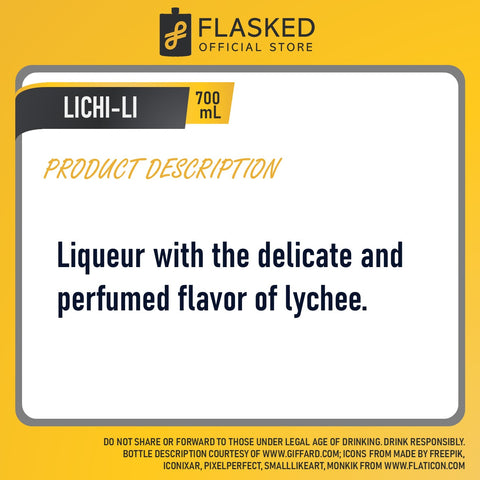 Giffard Lich-Li Liqueur 700mL