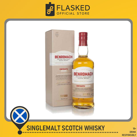 Benromach Contrasts: Organic Speyside Single Malt Scotch Whisky 700mL