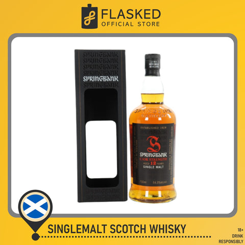 Springbank 12 Year Old Cask Strength Old Style 2014 Release 700mL